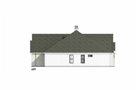 Exterior - Other Elevation for Farmhouse House Plan #1096-129 - 4 bed, 3.5 bath