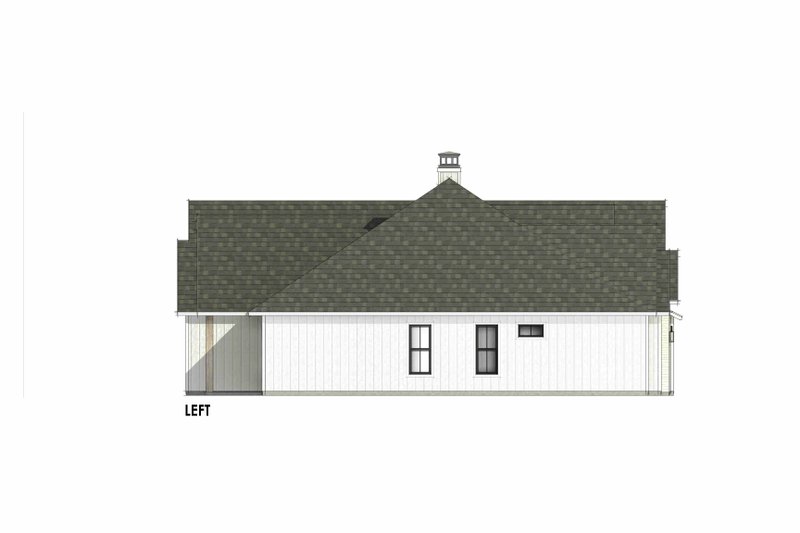 Architectural House Design - Exterior - Other Elevation for Farmhouse House Plan #1096-129 - 4 bed, 3.5 bath