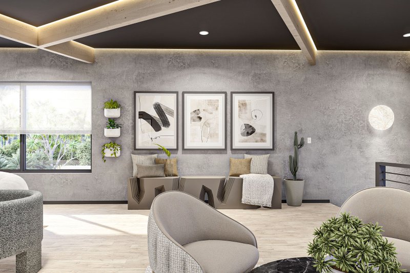 Home Plan - Interior - Other 2 for Modern House Plan #455-645, 1 bath
