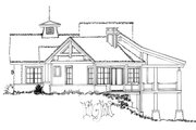 Country Style House Plan - 3 Beds 2.5 Baths 1960 Sq/Ft Plan #942-24 