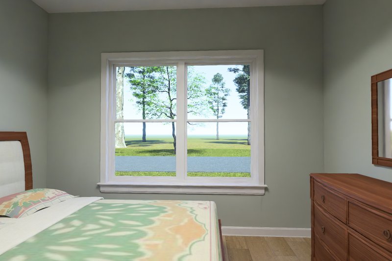 Architectural House Design - Interior - Bedroom for Cottage House Plan #513-2456 - 2 bed, 2 bath