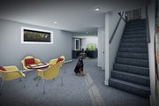 Modern Style House Plan - 4 Beds 3 Baths 2357 Sq/Ft Plan #70-1524 