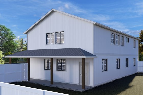 Exterior - Other Elevation for Barndominium House Plan #1060-243 - 2 bed, 2 bath