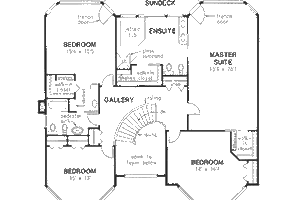 Photo 4 for Traditional House Plan #18-9127 - 4 bed, 3 bath