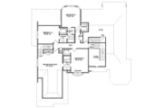 European Style House Plan - 4 Beds 4.5 Baths 4363 Sq/Ft Plan #81-400 