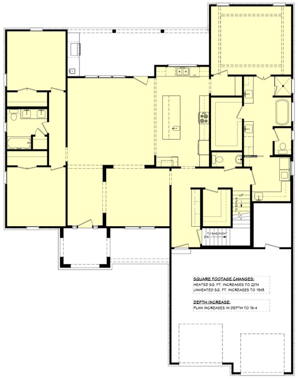 Farmhouse Floor Plan - Other Floor Plan #430-281