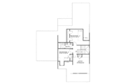 Tudor Style House Plan - 3 Beds 2.5 Baths 1906 Sq/Ft Plan #17-2076 