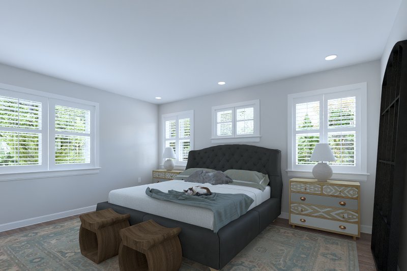 Architectural House Design - Interior - Master Bedroom 2 for Farmhouse House Plan #1060-374 - 3 bed, 2.5 bath