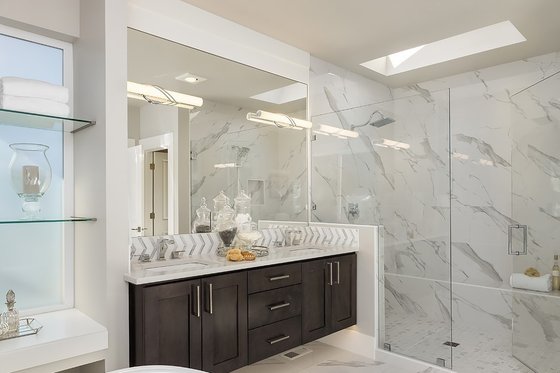 Interior - Master Bathroom for Contemporary House Plan #1066-125 - 5 bed, 4.5 bath