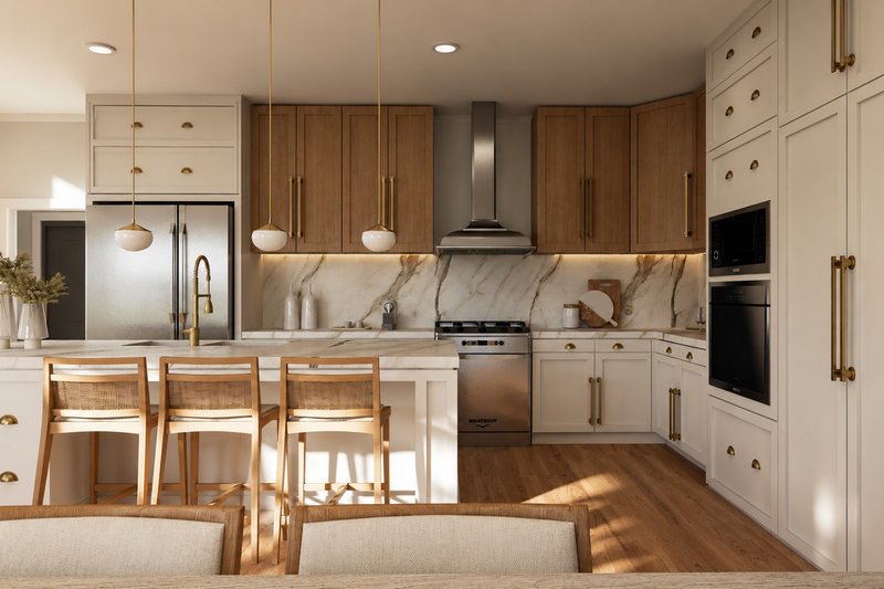 Dream House Plan - Interior - Kitchen 2 for Barndominium House Plan #1064-313 - 5 bed, 3 bath