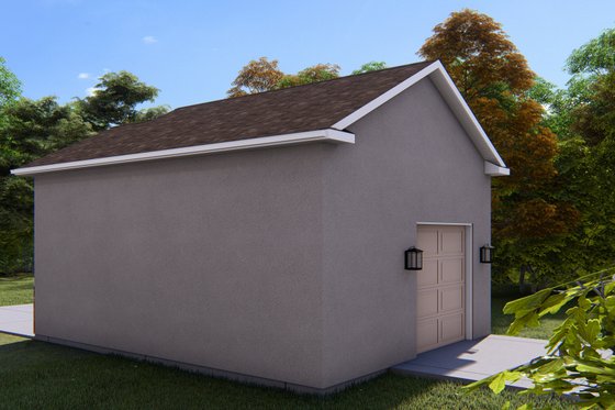 Exterior - Other Elevation 1 for Traditional House Plan #1060-182, 0 bath
