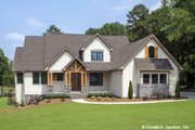 Craftsman Style House Plan - 5 Beds 4 Baths 2940 Sq/Ft Plan #929-1051 