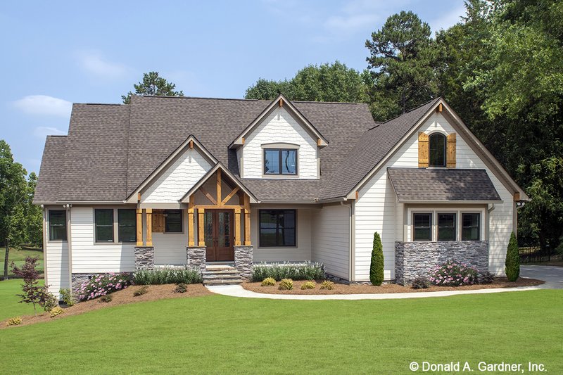 Home Plan - Craftsman Exterior - Front Elevation Plan #929-1051