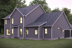 Exterior - Front Elevation 5 for Craftsman House Plan #1089-47 - 4 bed, 3.5 bath