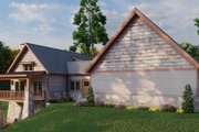 Ranch Style House Plan - 1 Beds 1.5 Baths 1191 Sq/Ft Plan #923-448 Exterior 