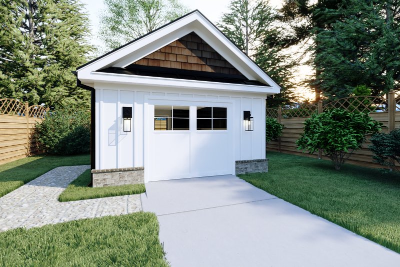 Home Plan - Exterior - Front Elevation 2 for Craftsman House Plan #1094-31, 0 bath