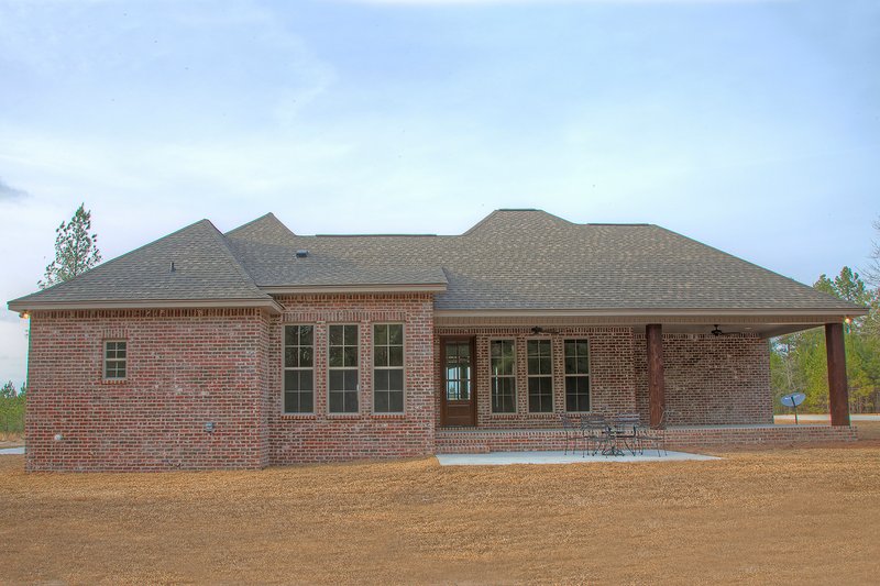 Dream House Plan - Exterior - Rear Elevation 1 for European House Plan #430-131 - 3 bed, 2.5 bath