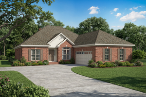 Traditional Exterior - Front Elevation Plan #17-2210