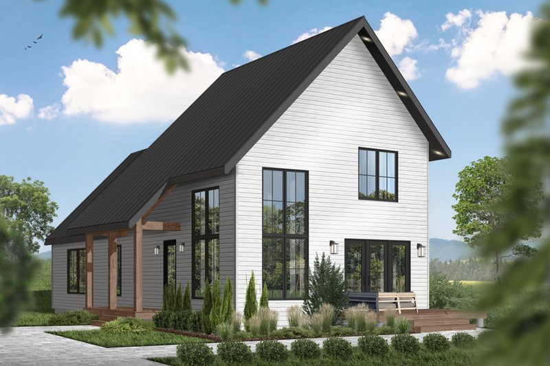 Home Plan - Cottage Exterior - Front Elevation Plan #23-2736