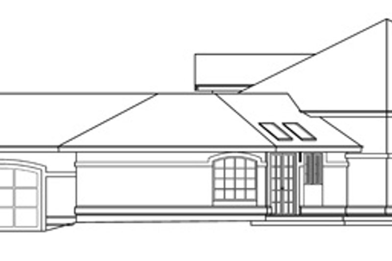 Home Plan - Exterior - Other Elevation 1 for Ranch House Plan #124-425 - 3 bed, 3 bath