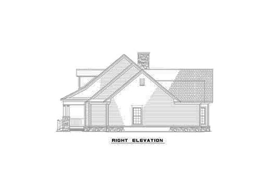Country style farmhouse design elevation