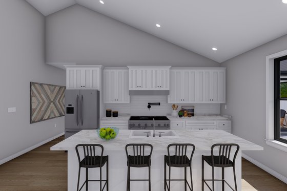 Interior - Kitchen for Farmhouse House Plan #1060-169 - 3 bed, 2.5 bath