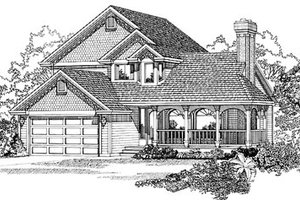 Traditional Exterior - Front Elevation Plan #47-255