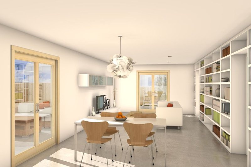 Architectural House Design - Interior - Other 2 for Traditional House Plan #497-38 - 3 bed, 2.5 bath