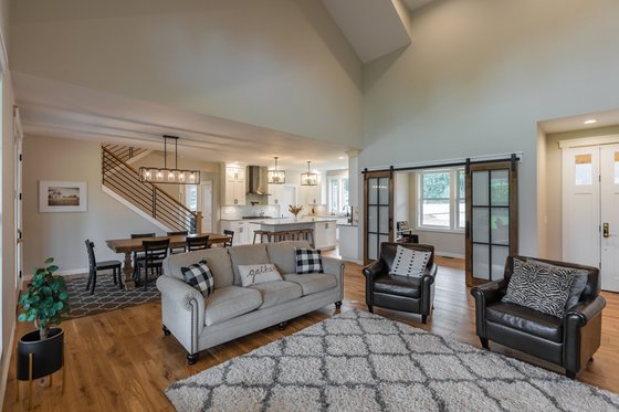 Interior - Family Room 2 for Farmhouse House Plan #1070-42 - 4 bed, 3.5 bath