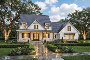 Farmhouse Exterior - Front Elevation Plan #120-272