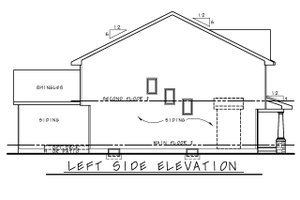 Exterior - Other Elevation for Traditional House Plan #20-2516 - 4 bed, 3.5 bath