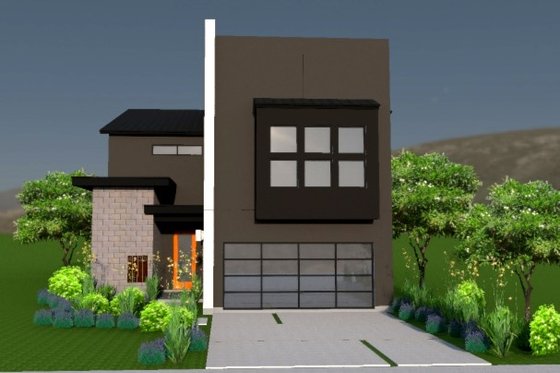 Exterior - Other Elevation for Modern House Plan #449-7 - 3 bed, 4 bath