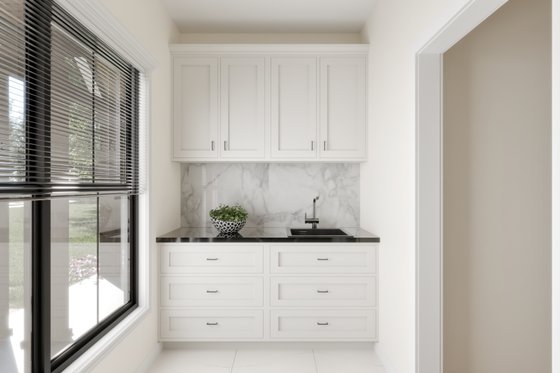 Interior - Laundry for Country House Plan #1089-52 - 3 bed, 2.5 bath