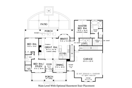 Main Floor With Basement Stair
