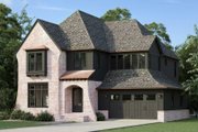 Traditional Style House Plan - 4 Beds 4 Baths 3470 Sq/Ft Plan #461-95 