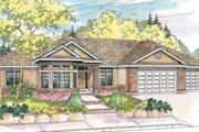 Traditional Style House Plan - 3 Beds 2.5 Baths 2653 Sq/Ft Plan #124-597 