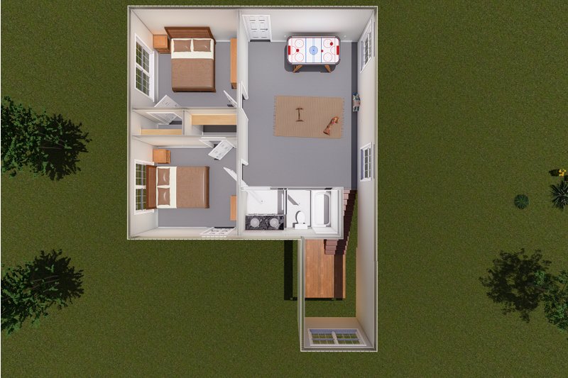 Home Plan - Floor Plan - Upper Floor 1 for Traditional House Plan #513-2205 - 3 bed, 2.5 bath