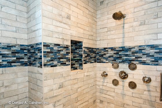 Interior - Master Bathroom 2 for Traditional House Plan #929-1042 - 5 bed, 5 bath