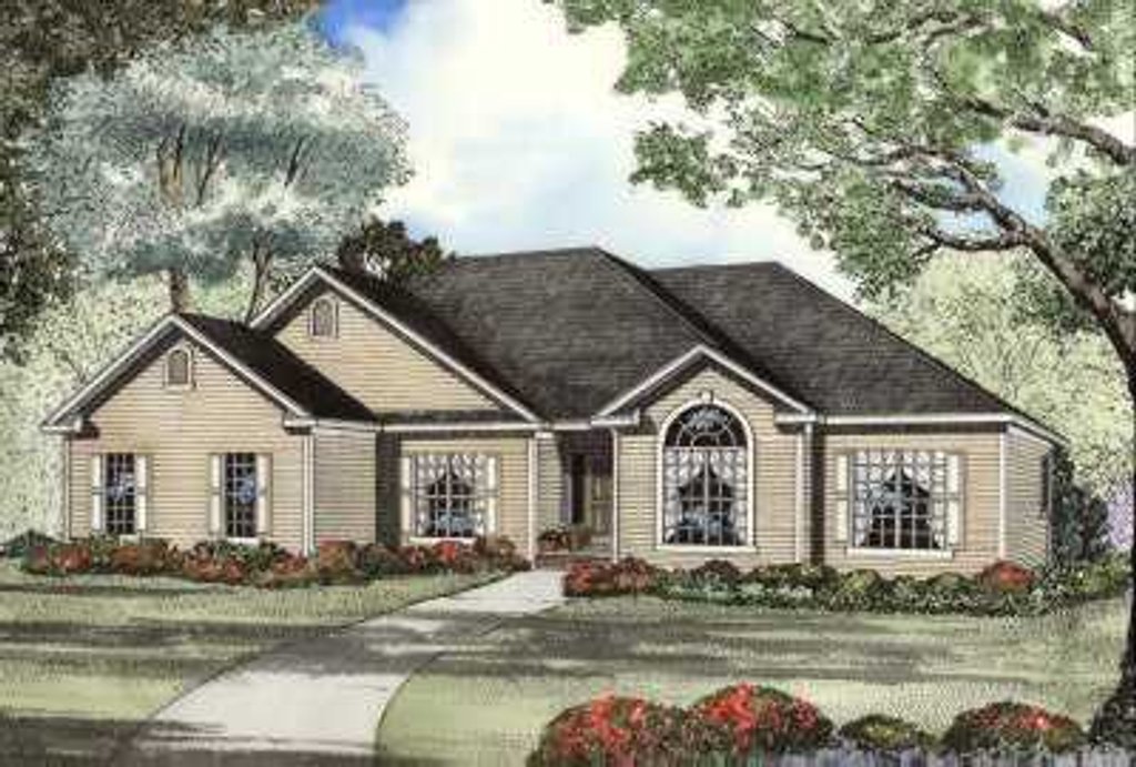 Traditional Style House Plan 4 Beds 3 Baths 2022 Sq Ft 