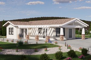 Home Plan - Craftsman Exterior - Front Elevation Plan #1106-131