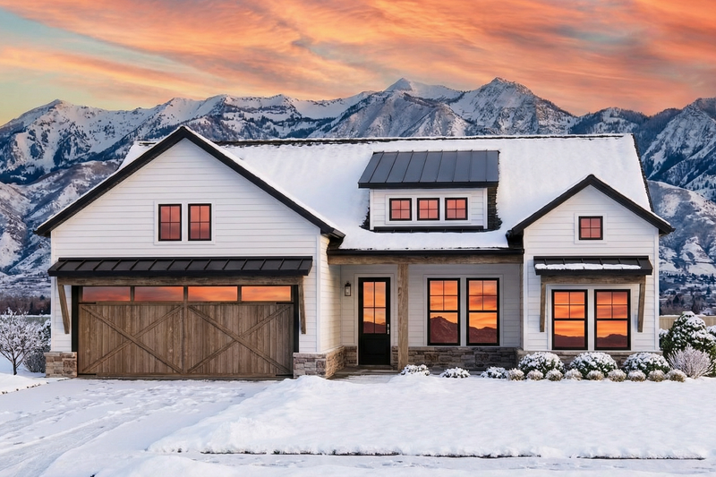 Dream House Plan - Exterior - Front Elevation 3 for Farmhouse House Plan #1096-116 - 3 bed, 2 bath