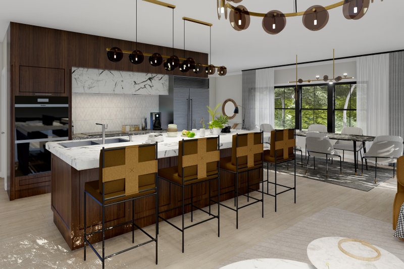 House Design - Interior - Kitchen for Barndominium House Plan #1064-300 - 3 bed, 2 bath