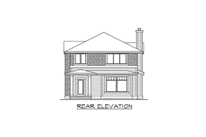 Exterior - Other Elevation 2 for Craftsman House Plan #132-110 - 3 bed, 2.5 bath