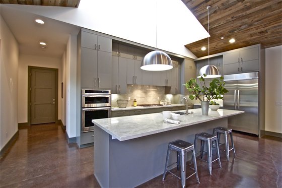 Interior - Kitchen for Barndominium House Plan #888-17 - 3 bed, 3.5 bath