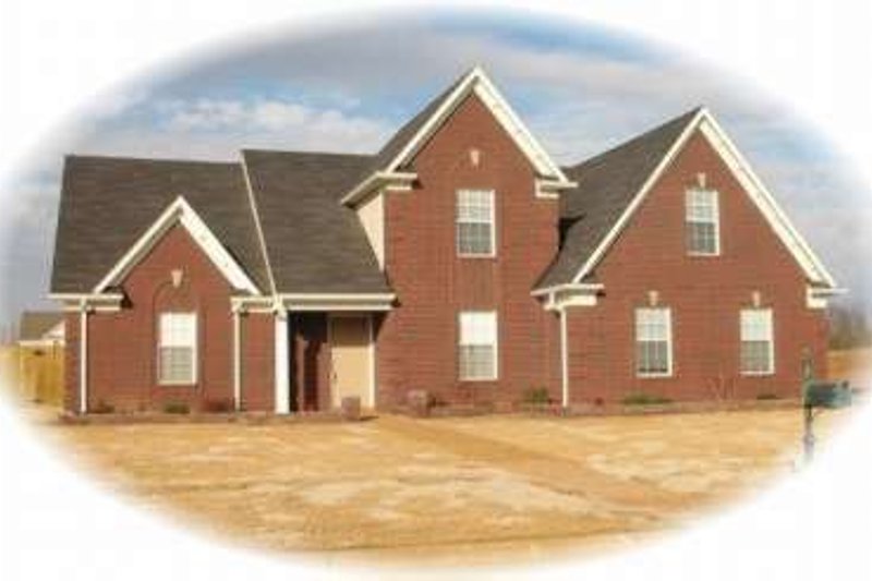 Traditional Style House Plan - 3 Beds 2.5 Baths 2107 Sq/Ft Plan #81-756