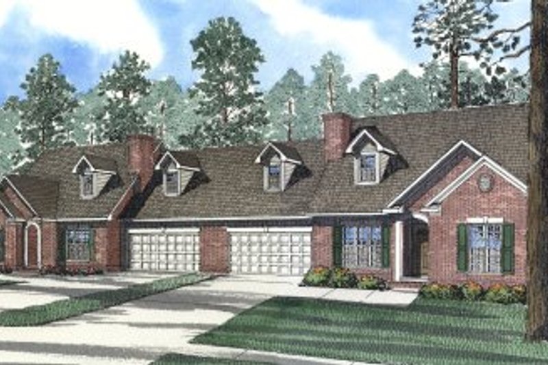 Traditional Style House Plan - 3 Beds 2.5 Baths 3394 Sq/Ft Plan #17 ...