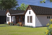 Farmhouse Style House Plan - 3 Beds 2 Baths 1430 Sq/Ft Plan #933-18 