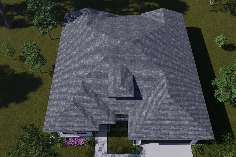 Dream House Plan - Exterior - Other Elevation 5 for Modern House Plan #513-2490 - 3 bed, 3 bath