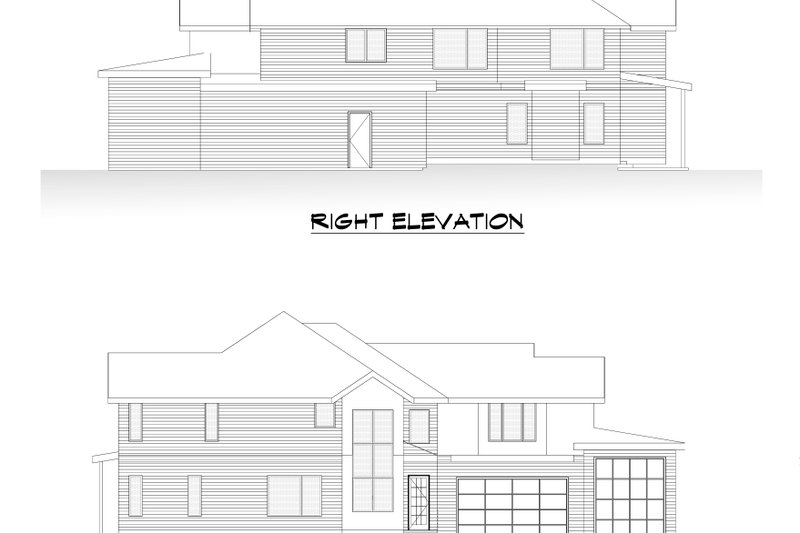 Dream House Plan - Exterior - Other Elevation 3 for Farmhouse House Plan #1066-246 - 5 bed, 4 bath