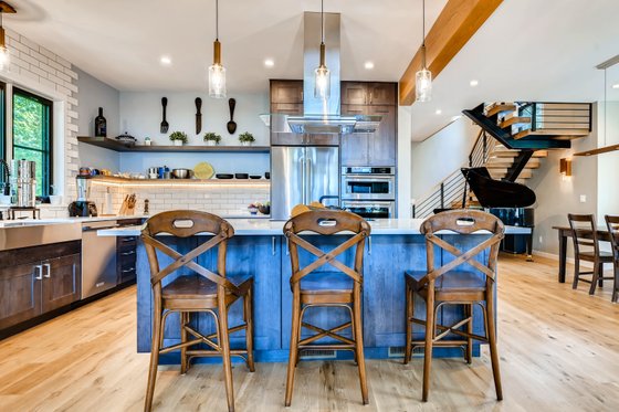 Interior - Kitchen 2 for Farmhouse House Plan #1042-23 - 3 bed, 2.5 bath